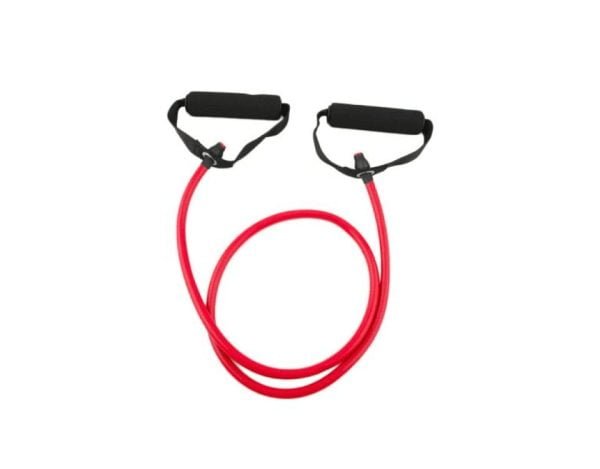حبل مقاومة: للجيم والتمارين الرياضية - حبل تمارين ذو مستوى واحد - أحمر