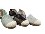 Women's Summer Sandal Made of wood Crochet and Lace - Colors
