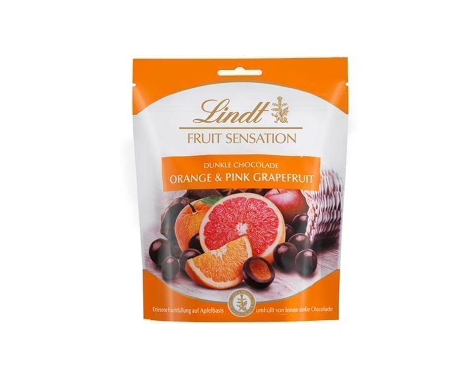 Lindt Sensation Fruit - Orange & Pink Grapefruit (150g)
