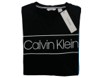 Round Neck Cotton T-Shirt For Men From Calvin Klein - Black