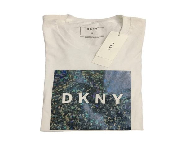 T-Shirt Round Neck Cotton For Men From DKNY