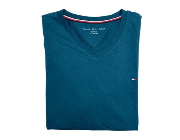 Tommy Hilfiger V-Neck Cotton T-Shirt For Men