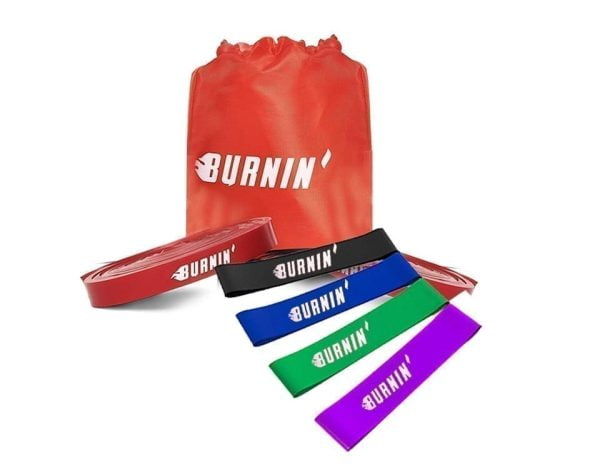 Resistance Rubber Band From Burnin 6 Piece