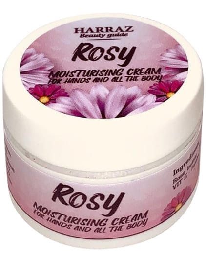 Rosy Moisturizing Hand and Body Cream by Haraz