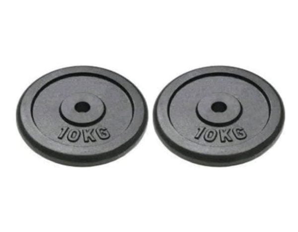 Dumbbell Plates Set Weight Set Gym Lifting Exercise 10 KG – 2 Pieces