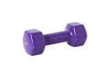 Dumbbell Vinyl – yoga dumbbell Fitness Exercise 4 kg – One Piece – Purple