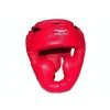Boxing Head Guard From Black Belt - Red