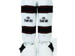 Shin and Instep Guard Martial Arts - White - By Black Belt