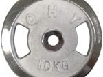 Nickel Weight Lifting Plates - 10 KG - One Piece