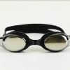 Unisex Mirrored Swimming Goggles - Black