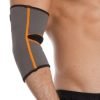 Elbow Support By Liveup - Sports Knee Warps Gym Grey + Orange
