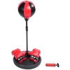 Punching Ball Boxing Speed Bag with Stand for Kids - Small - Black
