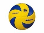 Mikasa MVA200 Volleyball - Yellow / Blue - Size 4