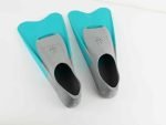 Mad Wave Training Fins Gray & Green