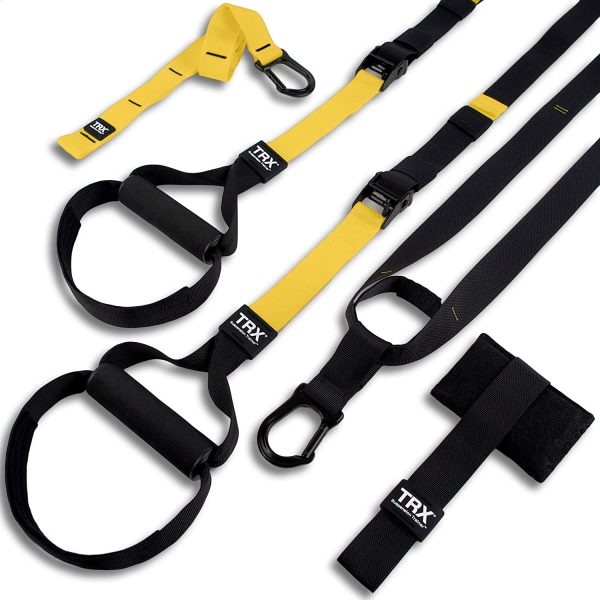 TRX All In One Suspension Rope - Bands Hanging Belt Tension Home Exerciser & Fitness Training