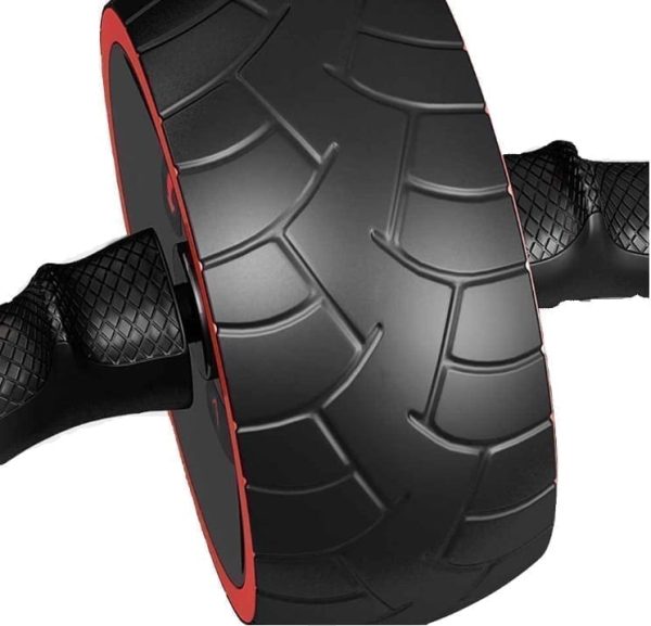 Ab Carver Roller Fitness for Core Workouts - Ab Carver Pro Roller - Black & Red