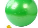 كورة جيم مطاطية - كرة يوجا 85 سم - كرة توازن اخضر