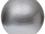 Yoga ball - Exercise ball - Balance Ball for Fitness Exercises - Size 65 cm - silver
