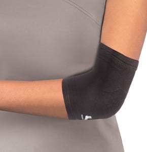 Mueller Elastic Elbow Support - Elbow Brace For Elbow Joint Pain - Black