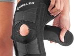 مثبت للركبة قابل للتعديل من مولر - دعامة ركبة قابلة للتعديل - اسود - مقاس واحد