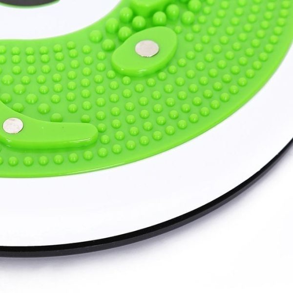Figure Twister For Fitness - Waist Twist Disc To Sculpt The Waist - Green
