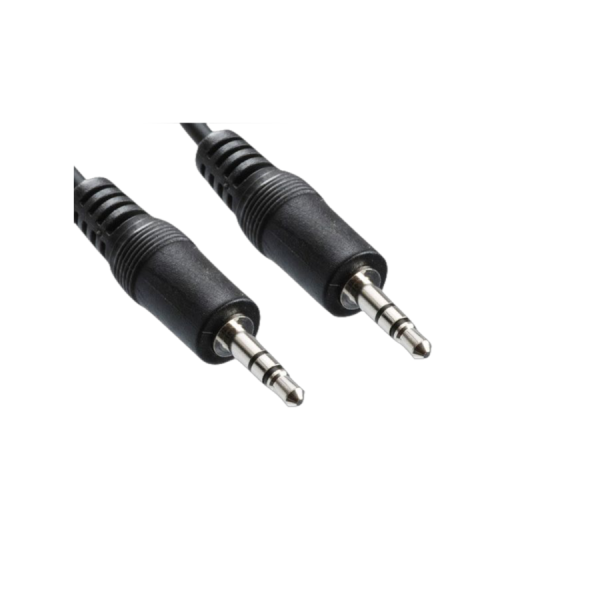 2B cable RCA 3.5 M/M - AUX Audio 5M - Black