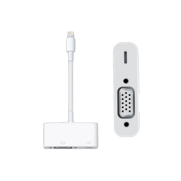 Apple Lightning to VGA Adapter - MD825ZM/A - White