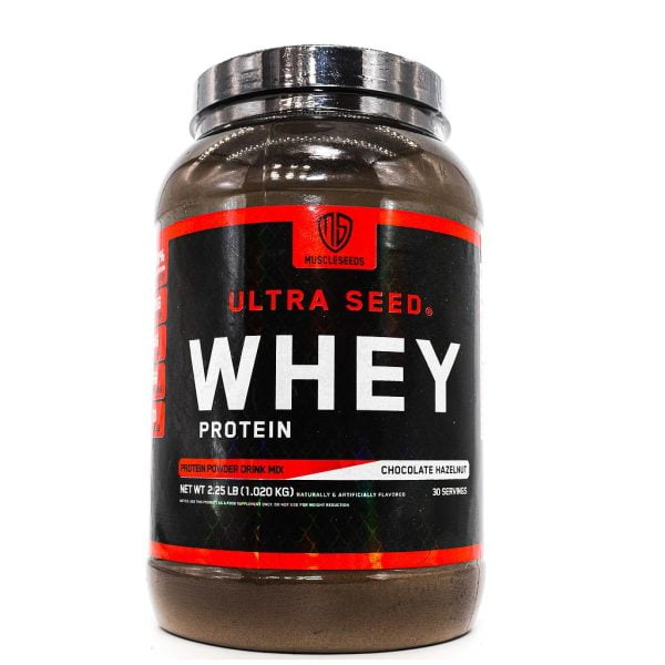 Whey Protein 1 kg Muscle Seeds - Whey Protein 30 Servings - Chocolate Hazelnut