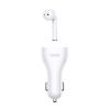 Joyroom Wireless Bluetooth Headset - Earphone With Stereo Sound Technology - White
