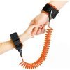 Safety Wire Bracelet for Children 1.5 m - a Bracelet to Protect Children from Loss and Theft - Orange
