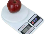Digital Kitchen Scale - Vegetable Scale 10 Kg - White