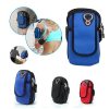 Arm Phone Holder Shoulder Pouch - Blue