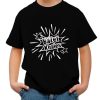 Printing T-Shirt Crew Neck “Bazet Khales” Cotton 100% - Sports T-shirt Black - Size M
