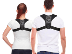 Back & Shoulder Posture Corrector - Adjustable Back Corset - Black