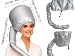 Portable Soft Hair Drying Cap - Hair Drying Cap - Silver