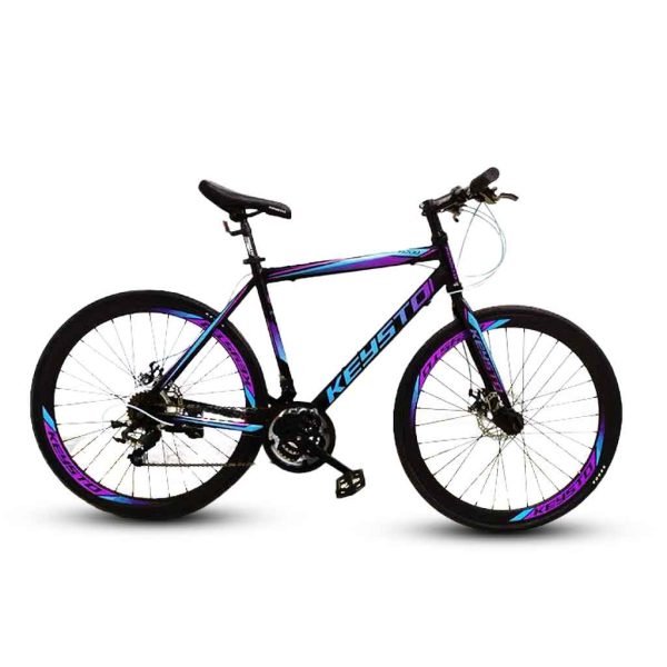 keysto Sport Bike Size 27.5 - Sport Bike H200 - Black and Purple