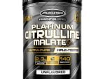 MuscleTech Platinum Citrulline Malate 500 g -Unflavored Dietary Supplement 140 Servings
