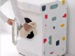 Water Repellent Linoleum Washer Cover - Automatic Washing Machine Cover - Multi Color