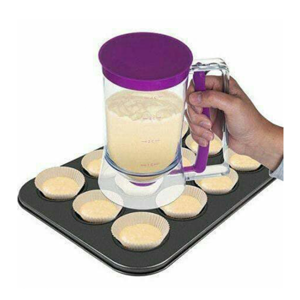 Acrylic Dough Dispenser - Dough Dispenser 400 g - Purple