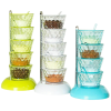 5 Drawer Tower Acrylic Spice Set - Multipurpose Spice Set