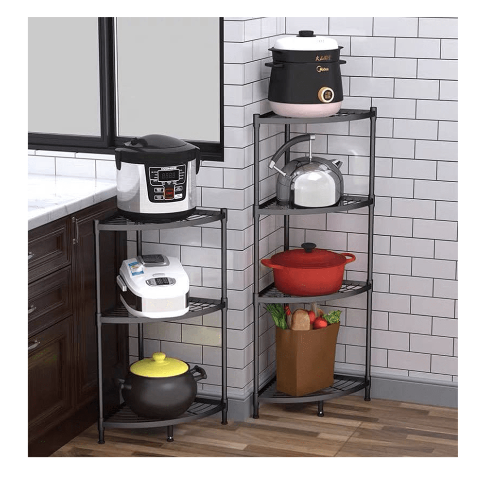 Multi-use Metal Organizer and Stand - pot and pan holder 4 Turns ...