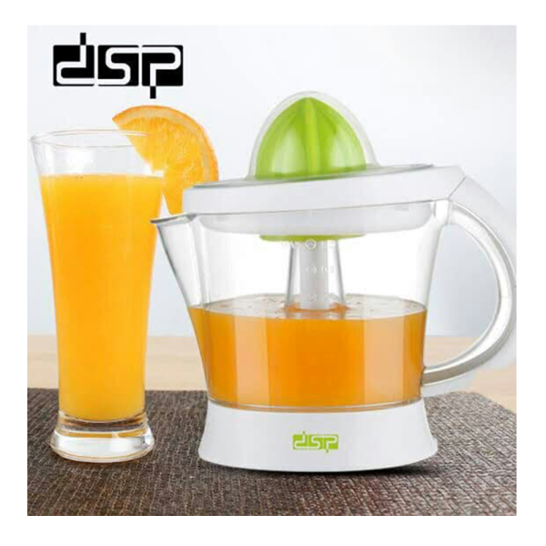 dsp Electric Orange Juicer - Fruit and Citrus Juicer 40 Watt - White and Green - KJ1006