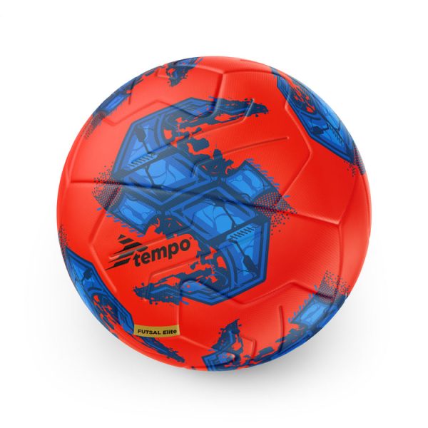 Tempo Futsal Blaze Elite Football - Sports Football - Size 4 - Fire Red