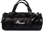 Duffle Tempo Multi-Use Bag - Polyester Bag With Adjustable Strap - Black