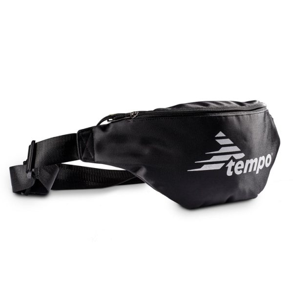 Waist Bag with Adjustable Strap Tempo - Multi-use Waist Bag - Black