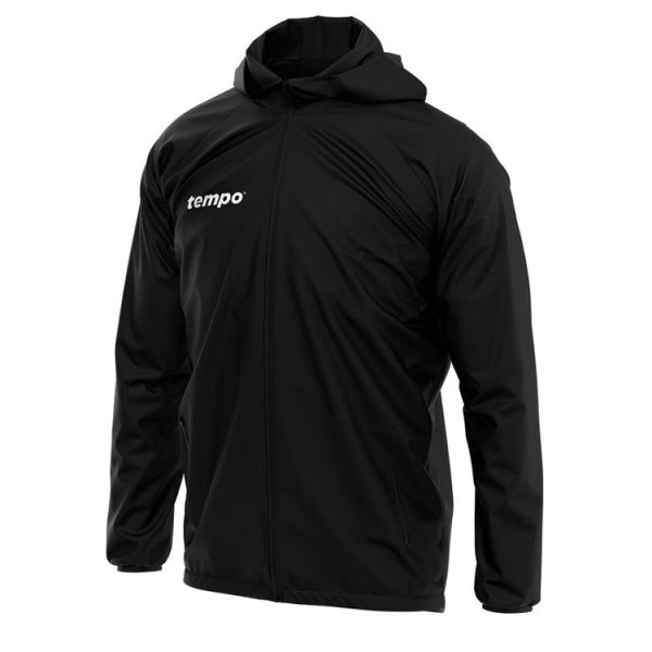 Tempo Sport Anti Rain Jacket - Polyester Jacket - Size L - Black