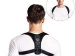 Back and Shoulder Orthosis Belt - Shoulder Tightening Belt - black