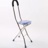 كرسي معدني قابل للطي لكبار السن - كرسي معدني بظهر خفيف الوزن