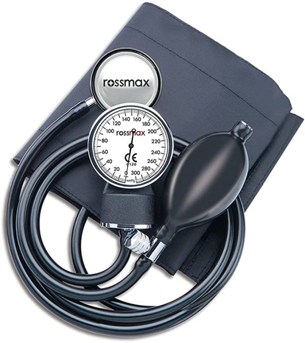 جهاز قياس ضغط الدم جي بي سيريس من روز ماكس - مقياس ضغط الدم مع سماعة طبيب - موديل GB102-D