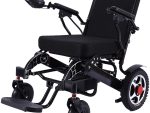كرسي متحرك كهربائي ذكي - كرسي متحرك لكبار السن قابل للطي - اقصى وزن للمستخدم 365 رطل